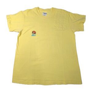 Medium LEFT Hand Pad Yellow Cotton Shooting T-Shirt by Hanes G. Washington Quote